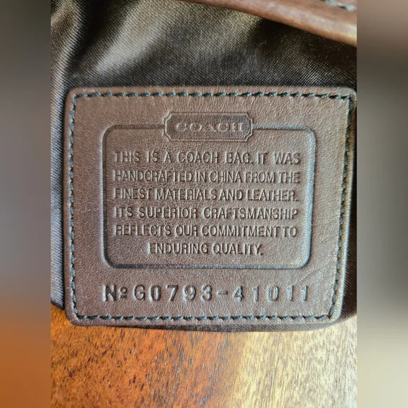 Coach Patchwork Bleecker Limited Legacy Mini Duffle Bag Purse Multicolor 41011 - Picture 8 of 17